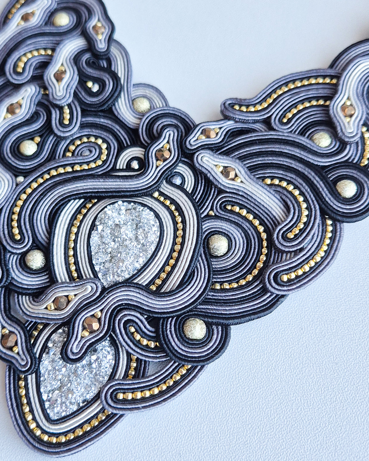 Medusa - Statement Soutache Necklace